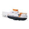 CALANDIS 1pc Kid Toy Mini RC Submarine 0.1m/s