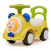 Amazon Brand - Jam & Honey Ride-on Car for Kids | for 24+ Months | Push Car with Backrest | Under Seat Storage | Indoor or Outdoor Toy | BIS Approved | Safe and Fun Toy (Yellow)